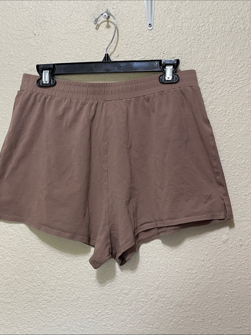 Gymshark Women's Brown Shorts. Good Condition. Size L.